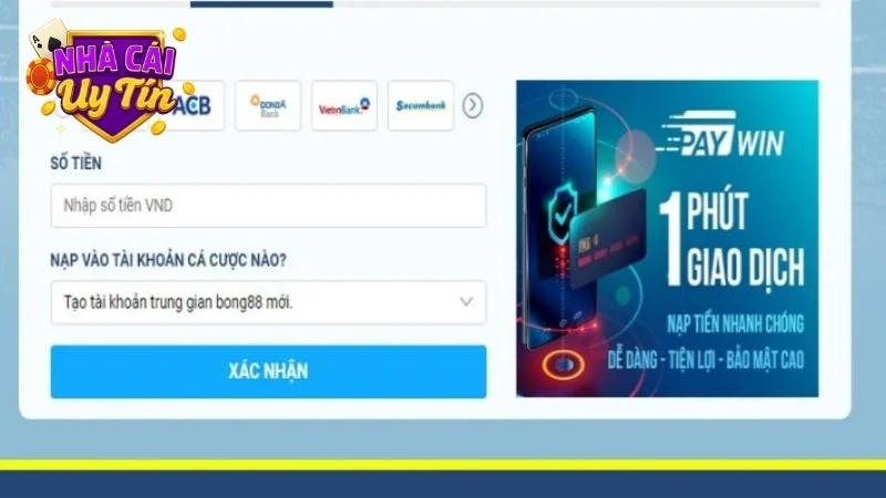 Nạp tiền Five88